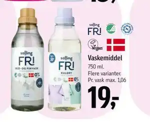 Føtex Vaskemiddel tilbud