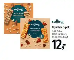Føtex Myslibar 6-pak tilbud
