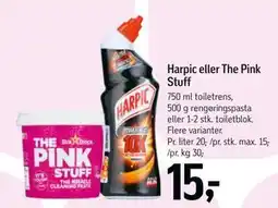 Føtex Harpic eller The Pink Stuff tilbud