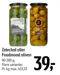 Føtex Zelected eller Foodmood oliven tilbud