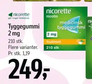 Føtex Tyggegummi 2 mg tilbud