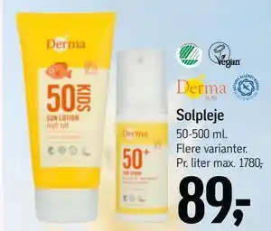 Føtex Solpleje tilbud