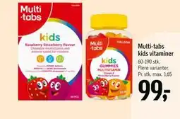 Føtex Multi-tabs kids vitaminer tilbud