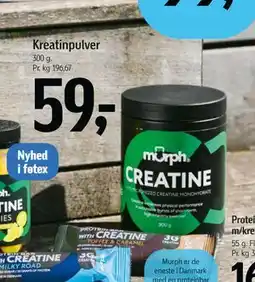 Føtex Kreatinpulver tilbud