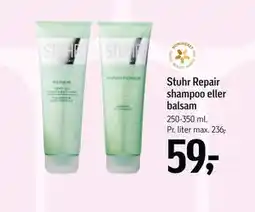Føtex Stuhr Repair shampoo eller balsam tilbud