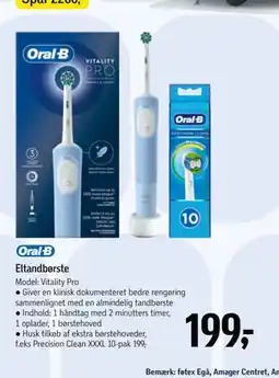 Føtex Eltandbørste tilbud