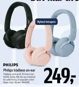 Føtex Philips trådløse on-ear tilbud