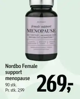 Føtex Nordbo Female support menopause tilbud