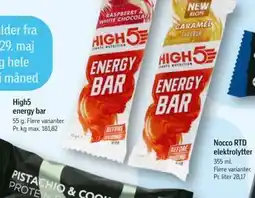 Føtex High5 energy bar tilbud