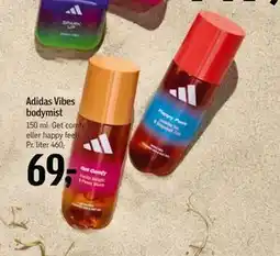 Føtex Adidas Vibes bodymist tilbud