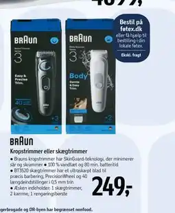 Føtex Kropstrimmer eller skægtrimmer tilbud