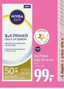 Føtex 2in1 Primer daily UV serum tilbud