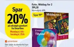 Føtex Middag for 2 tilbud
