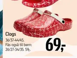 Føtex Clogs tilbud