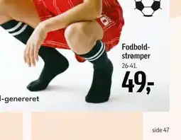 Føtex Fodbold-strømper tilbud