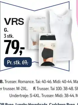 Føtex VRS Undertrøje eller 2-pak trusser tilbud