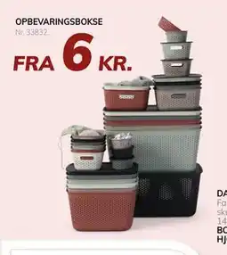 Daells Bolighus OPBEVARINGSBOKSE tilbud