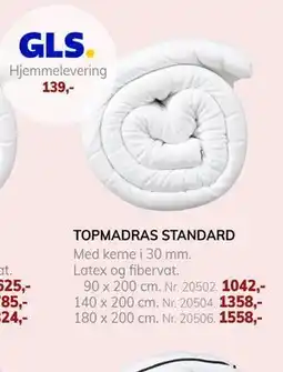 Daells Bolighus TOPMADRAS STANDARD tilbud
