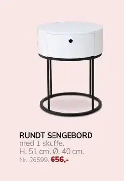Daells Bolighus RUNDT SENGEBORD tilbud
