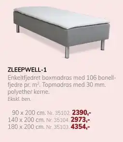 Daells Bolighus ZLEEPWELL-1 tilbud
