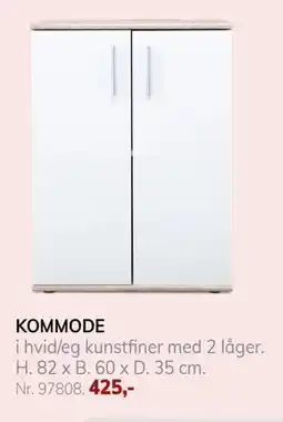 Daells Bolighus KOMMODE tilbud