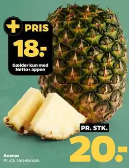 Netto Ananas tilbud