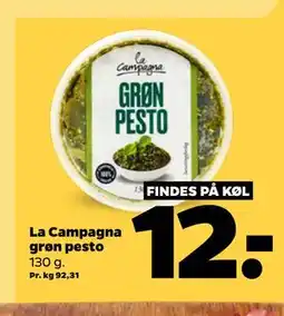 Netto La Campagna grøn pesto tilbud