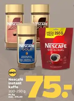 Netto Nescafé instant kaffe tilbud