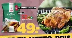Netto Dansk hel kylling tilbud