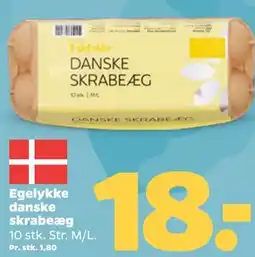 Netto Egelykke danske skrabeæg tilbud