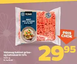 Netto Velsmag hakket grise- og kalvekød 8-12% tilbud