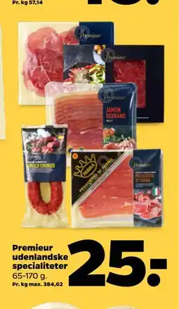 Netto Premieur udenlandske specialiteter tilbud