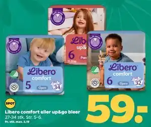 Netto Libero comfort eller up&go bleer tilbud