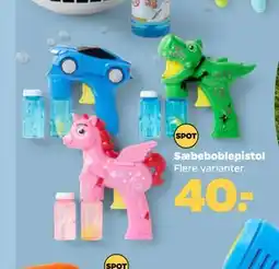 Netto Sæbeboblepistol tilbud