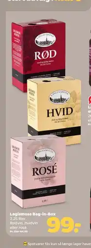 Netto Løgismose Bag-in-Box tilbud