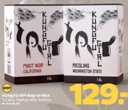 Netto Kung Fu Girl Bag-in-Box tilbud
