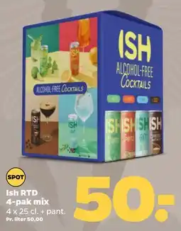 Netto Ish RTD 4-pak mix tilbud