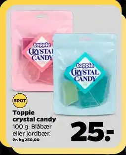 Netto Toppie crystal candy tilbud