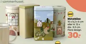Netto Metaldåse tilbud