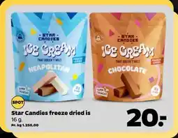 Netto Star Candies freeze dried is tilbud