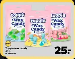 Netto Toppie wax candy tilbud
