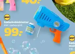 Netto Sæbebobleblaster tilbud