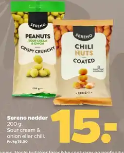 Netto Sereno nødder tilbud