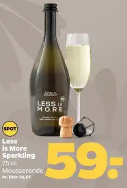 Netto Less is More Sparkling tilbud