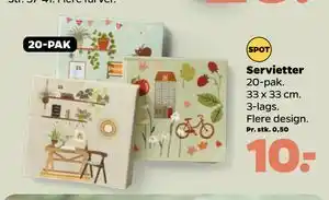 Netto Servietter tilbud
