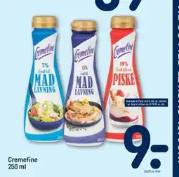 REMA 1000 Cremefine 250 ml tilbud