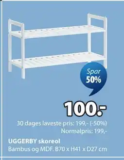 JYSK UGGERBY skoreol tilbud