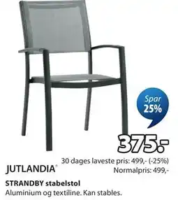 JYSK STRANDBY stabelstol tilbud