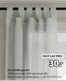 JYSK ALAJAURE gardin tilbud