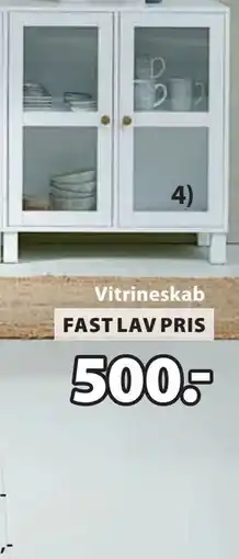 JYSK SKALS vitrineskab tilbud